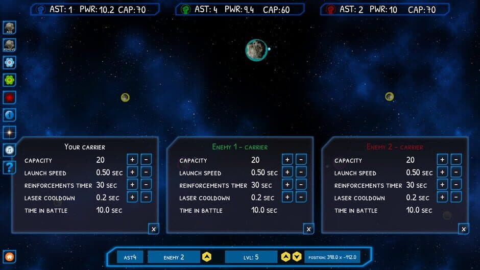 Скриншот 5 из Asteroid Wars