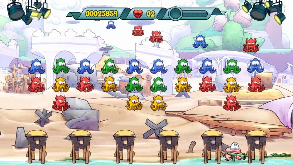 Скриншот 3 из Doughlings: Invasion