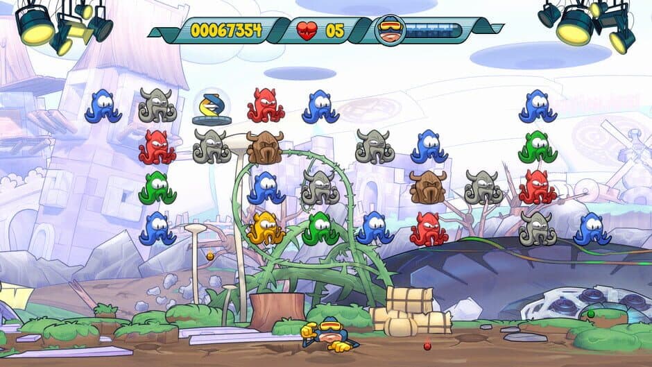 Скриншот 1 из Doughlings: Invasion