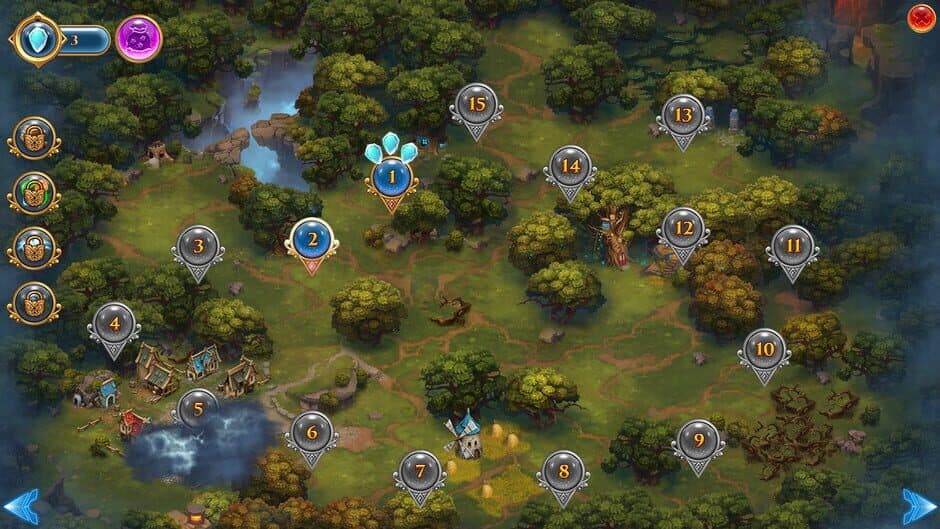 Скриншот 5 из Gems of Magic: Lost Family