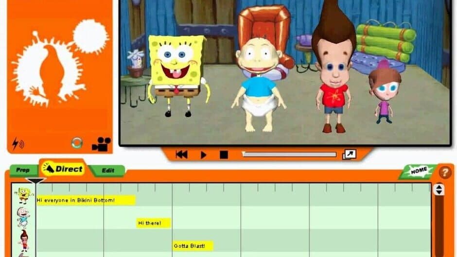 Скриншот 1 из Nickelodeon Toon Twister 3D