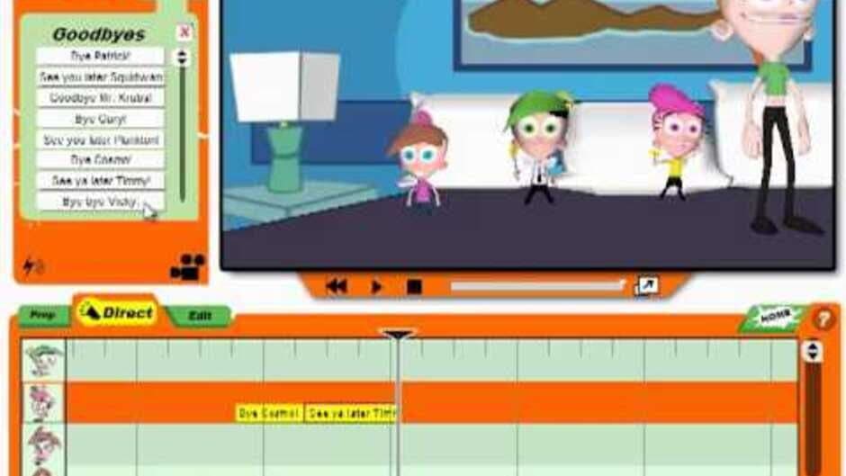 Скриншот 2 из Nickelodeon Toon Twister 3D