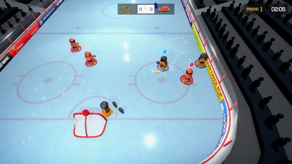 Скриншот 1 из 3 on 3 Super Robot Hockey