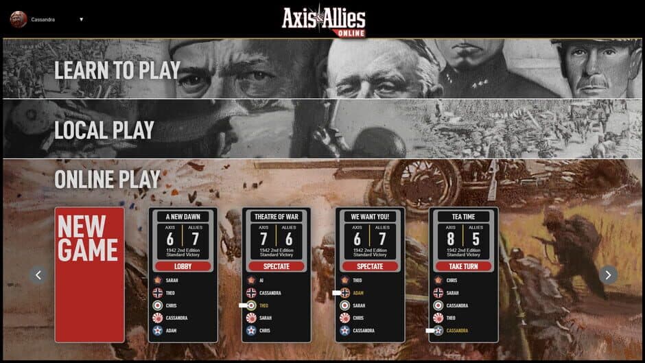 Скриншот 2 из Axis & Allies 1942 Online