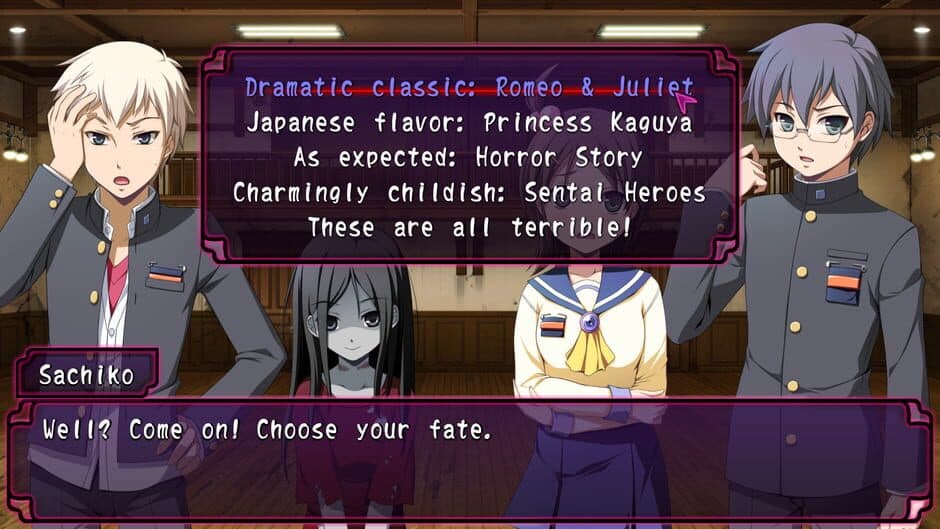 Скриншот 1 из Corpse Party: Sweet Sachiko's Hysteric Birthday Bash