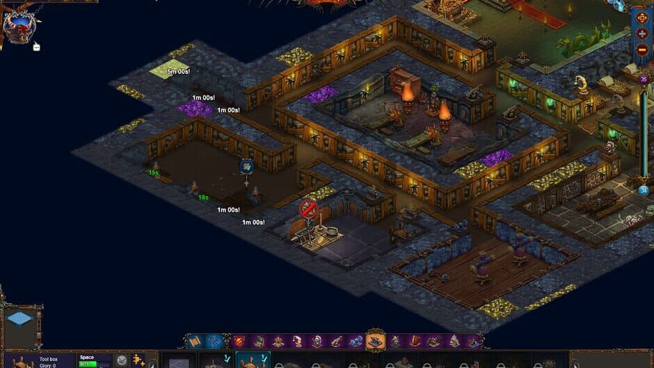 Скриншот 1 из Little Imps: A Dungeon Builder