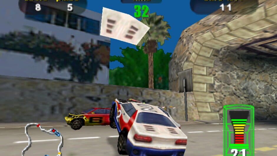 Скриншот 3 из Destruction Derby 64