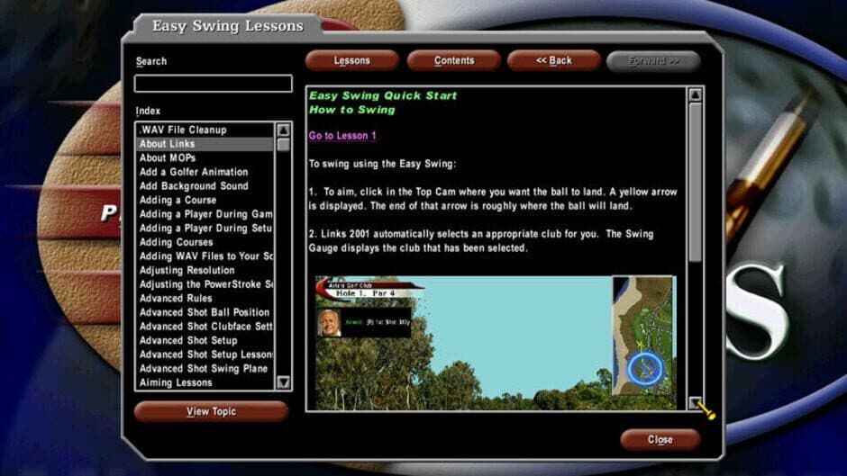 Скриншот 2 из Links 2001
