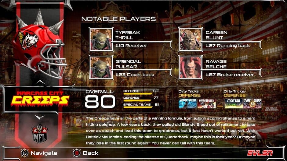 Скриншот 2 из Mutant Football League: Werewolf Rampage Pack