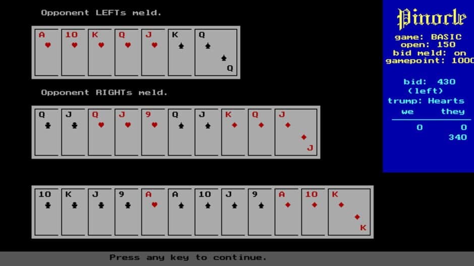 Скриншот 3 из Pinocle Games