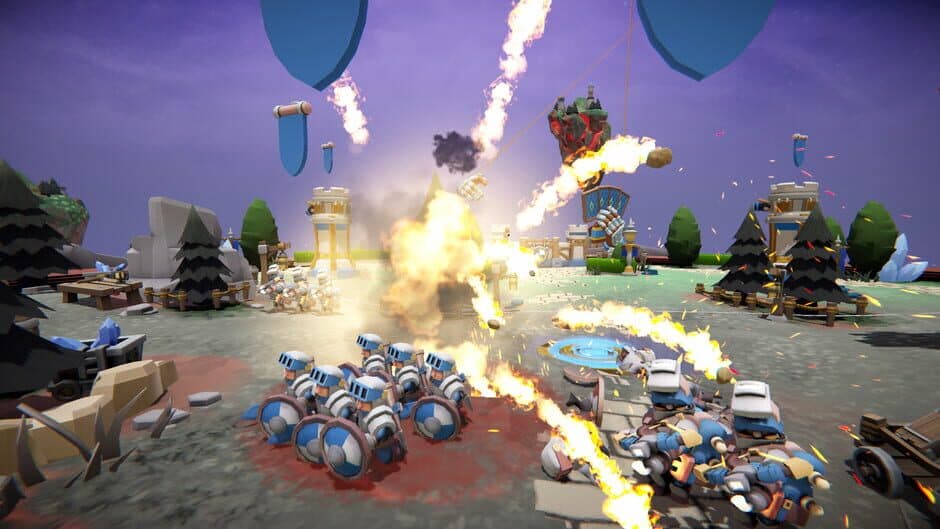 Скриншот 4 из Skyworld: Kingdom Brawl