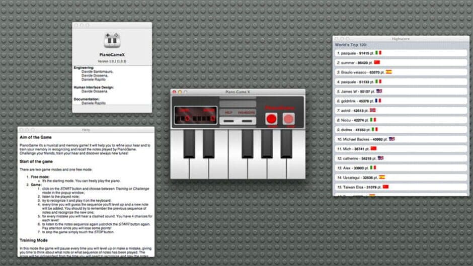 Скриншот 1 из Piano Game X