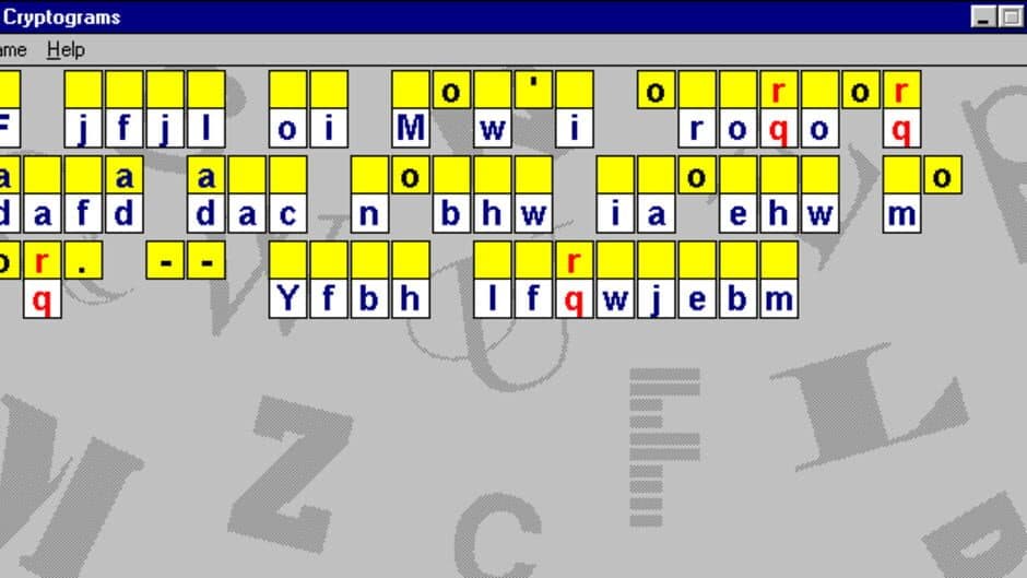 Скриншот 1 из Cryptograms