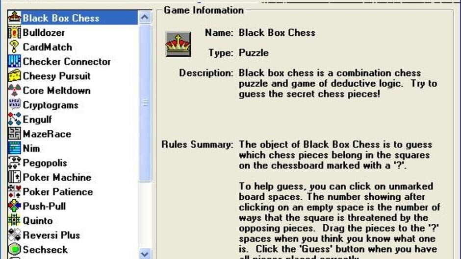 Скриншот 1 из 24 Games For Windows 95