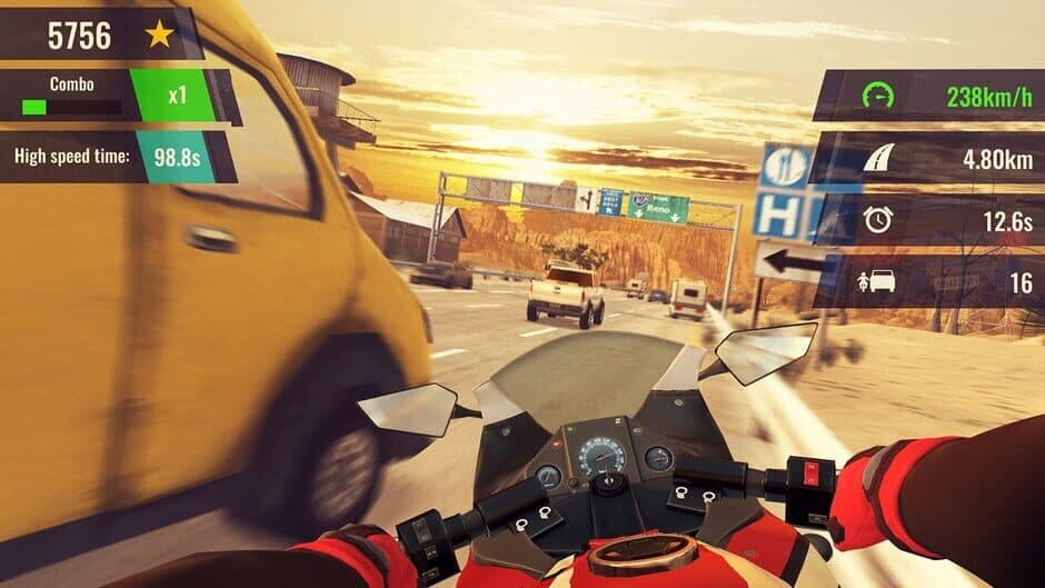 Скриншот 1 из Moto Rush GT