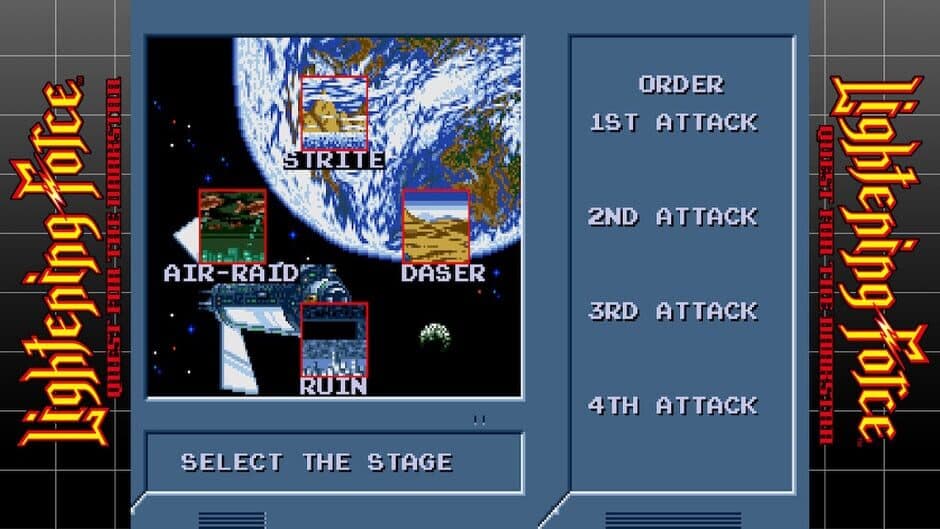 Скриншот 1 из Sega Ages Lightening Force: Quest for the Darkstar
