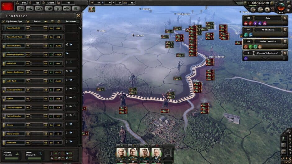 Скриншот 3 из Hearts of Iron IV: Cadet Edition