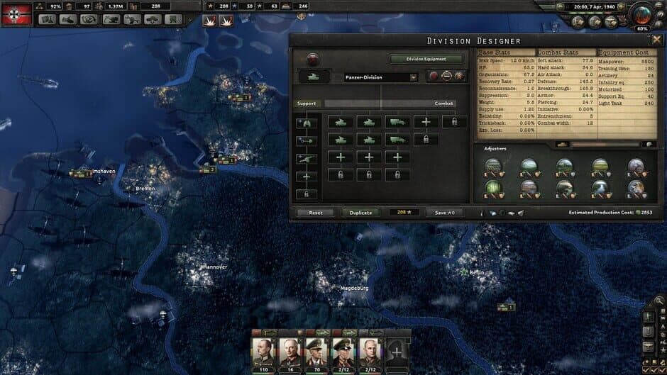 Скриншот 3 из Hearts of Iron IV: Colonel Edition
