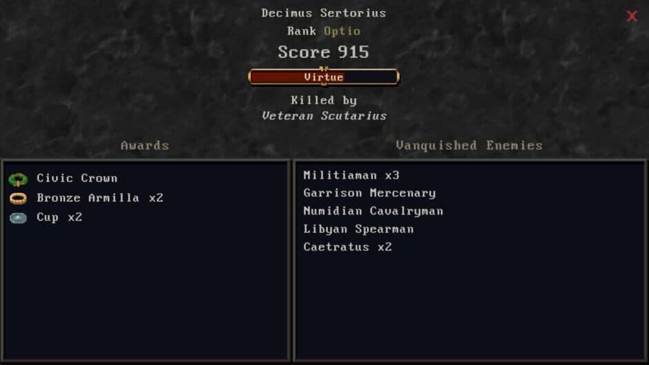 Скриншот 6 из A Legionary's Life