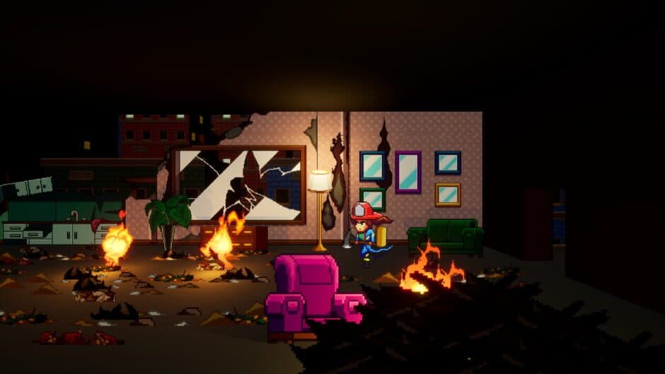 Скриншот 2 из Firegirl: Hack 'n Splash Rescue
