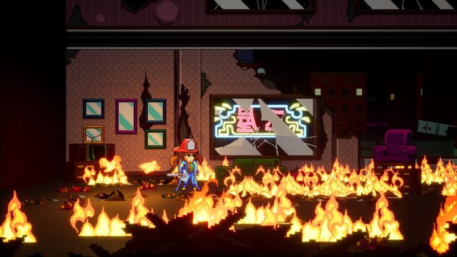 Скриншот 1 из Firegirl: Hack 'n Splash Rescue