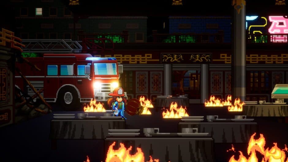 Скриншот 3 из Firegirl: Hack 'n Splash Rescue