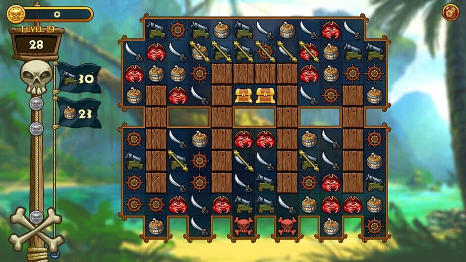 Скриншот 1 из Match Three Pirates! Heir to Davy Jones