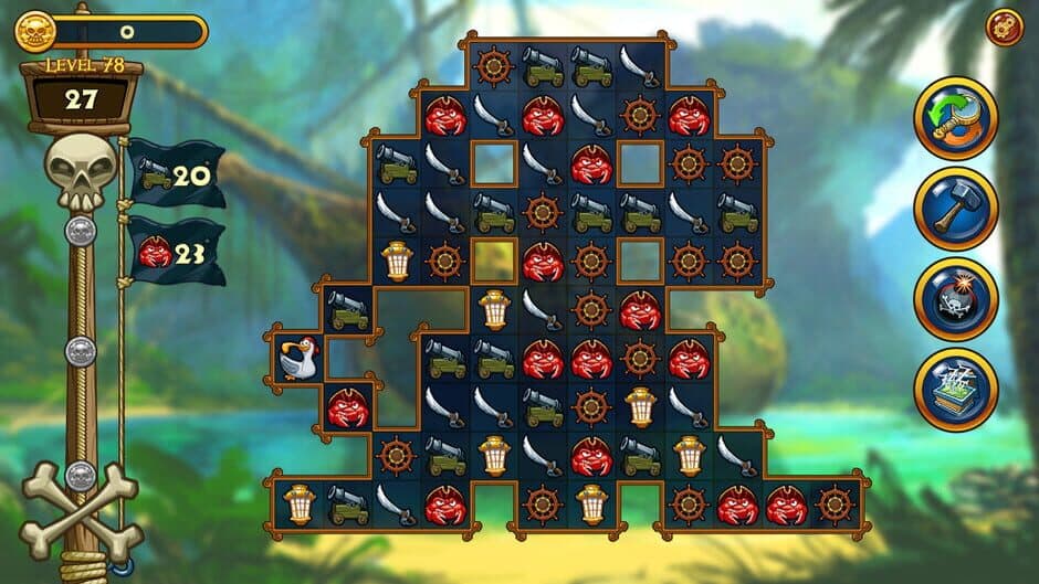 Скриншот 8 из Match Three Pirates! Heir to Davy Jones