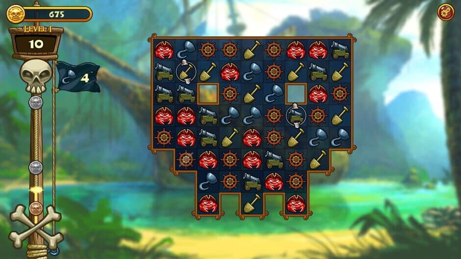 Скриншот 9 из Match Three Pirates! Heir to Davy Jones