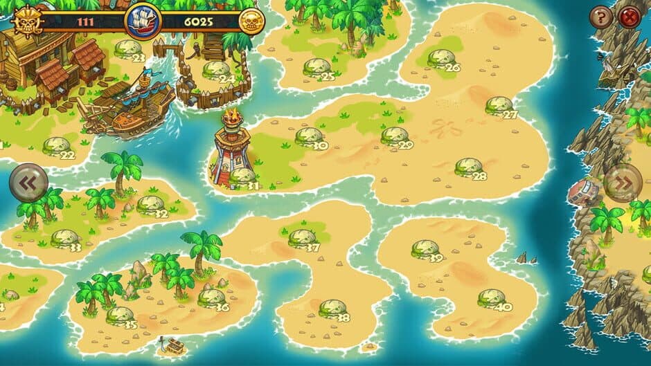 Скриншот 3 из Match Three Pirates! Heir to Davy Jones