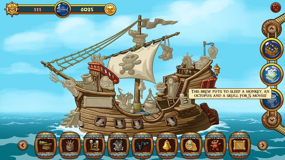 Скриншот 5 из Match Three Pirates! Heir to Davy Jones