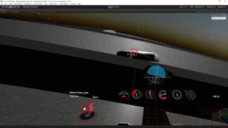Скриншот 1 из Orbital Dogfight VR