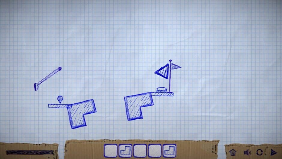 Скриншот 6 из Golf in Paper