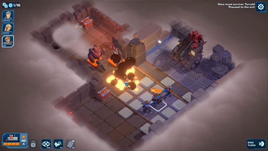 Скриншот 2 из Spaceland: Sci-Fi Indie Tactics