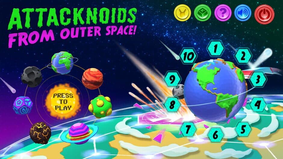 Скриншот 6 из AttackNoids