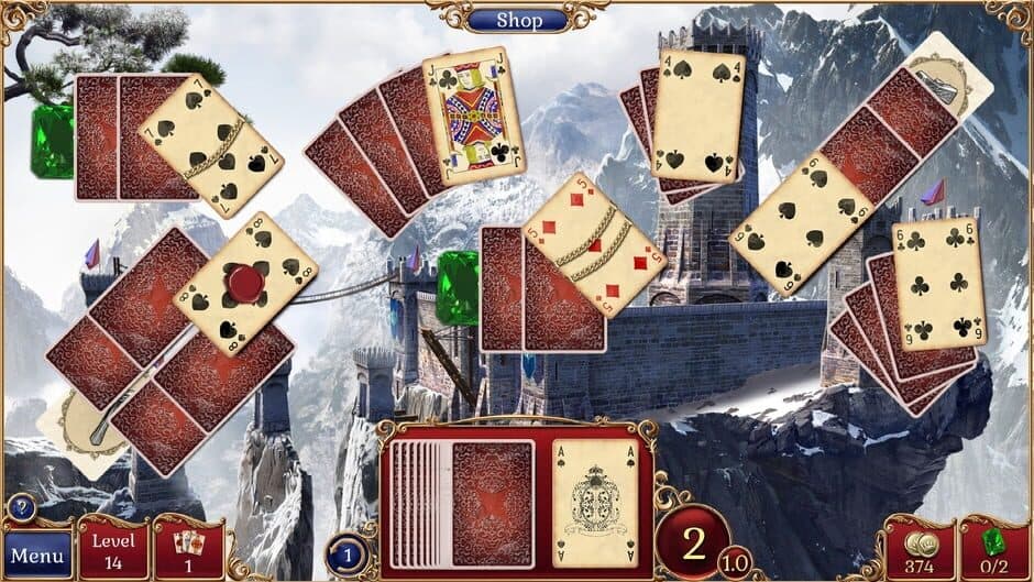 Скриншот 3 из Jewel Match Solitaire 2 Collector's Edition