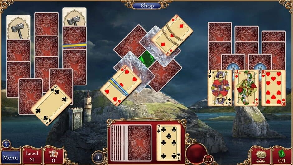 Скриншот 1 из Jewel Match Solitaire 2 Collector's Edition