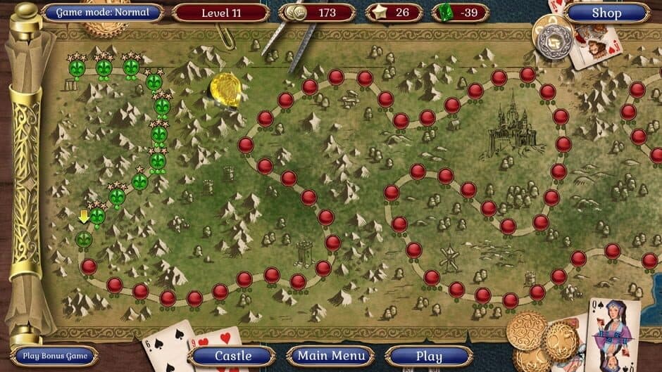 Скриншот 11 из Jewel Match Solitaire 2 Collector's Edition