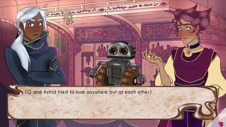 Скриншот 1 из Q&A: A Light-Roasted Romance