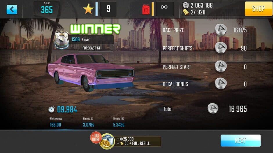 Скриншот 3 из Racing Classics: Drag Race Simulator