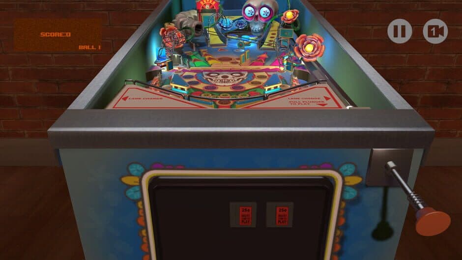 Скриншот 2 из Skully Pinball