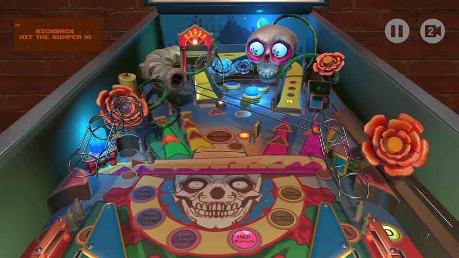 Скриншот 1 из Skully Pinball