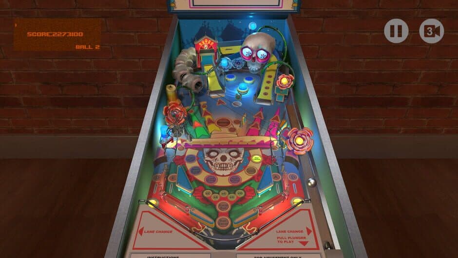 Скриншот 4 из Skully Pinball