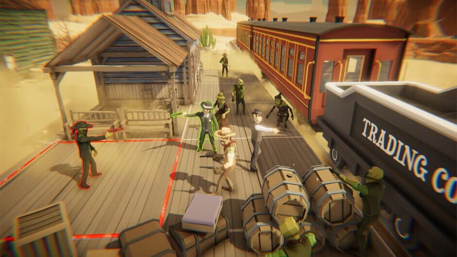 Скриншот 3 из Gunslingers & Zombies
