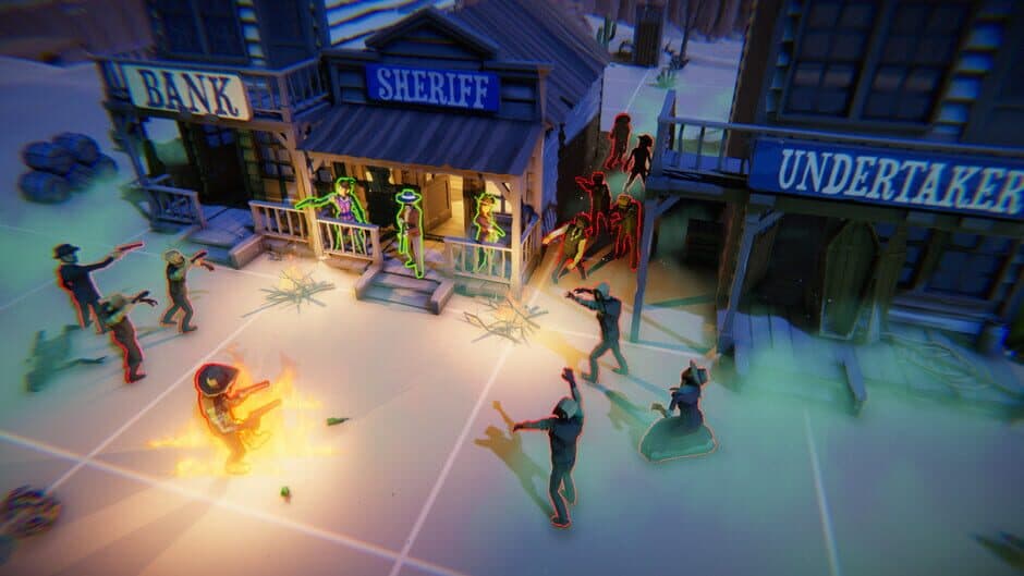 Скриншот 1 из Gunslingers & Zombies