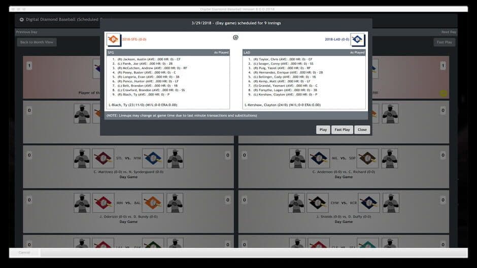 Скриншот 8 из Digital Diamond Baseball V8