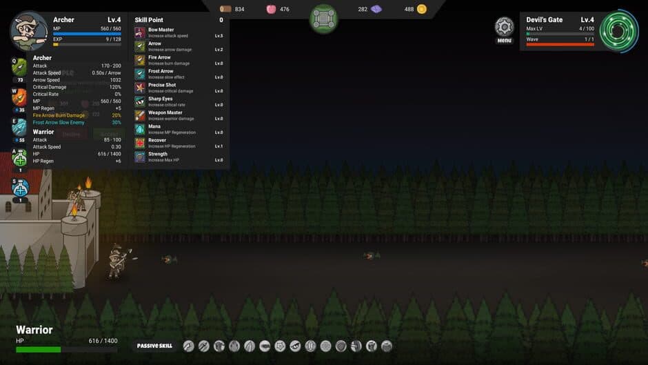 Скриншот 2 из The Defender: Farm and Castle