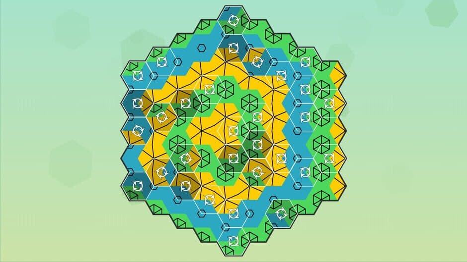 Скриншот 5 из Aurora Hex: Pattern Puzzles