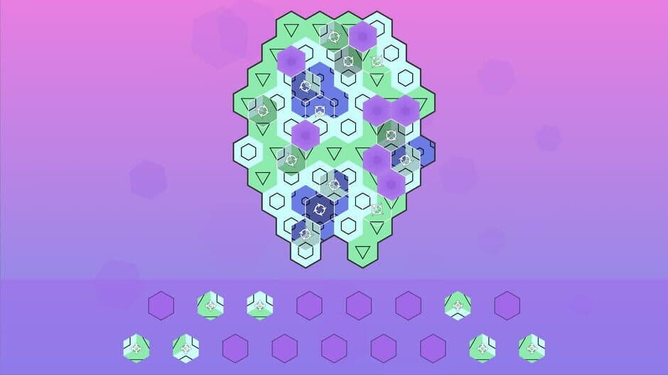 Скриншот 10 из Aurora Hex: Pattern Puzzles