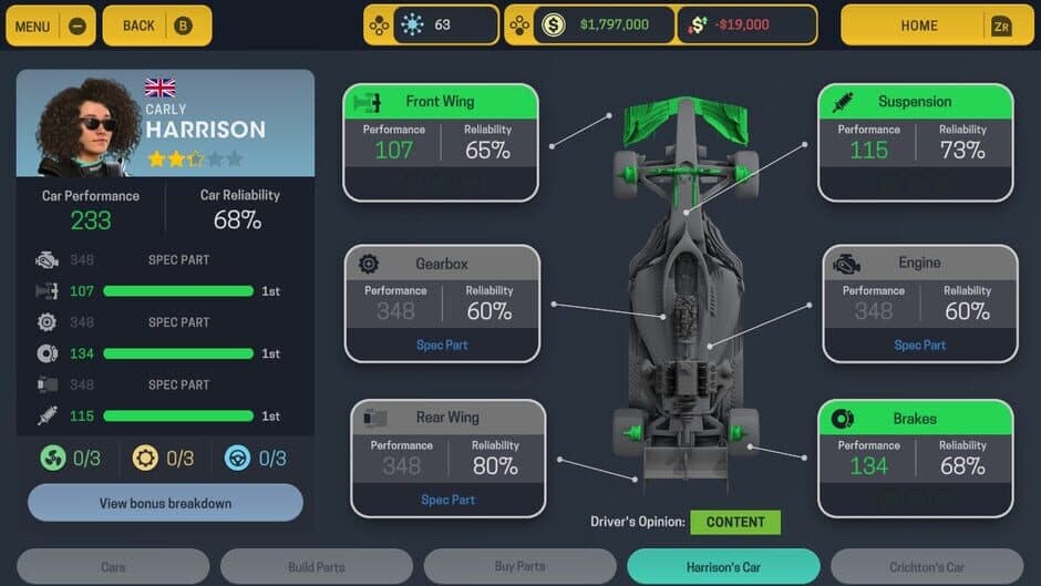 Скриншот 9 из Motorsport Manager for Nintendo Switch
